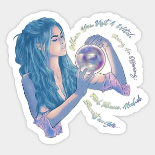 Welsh Witchy Vibes Sticker